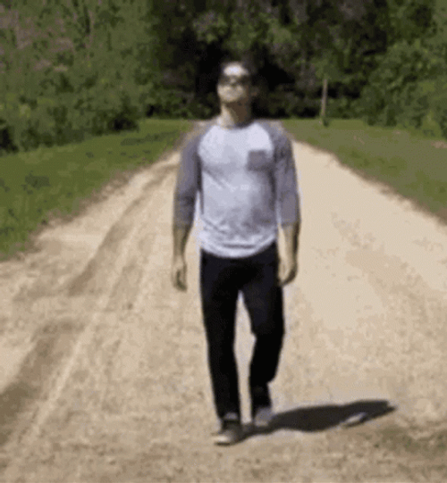 Running Away Scared GIF