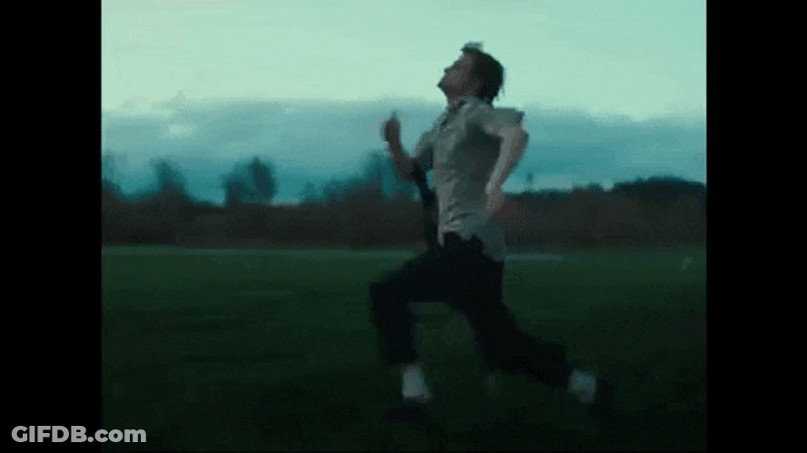 Running Away With Bag Of Money GIF