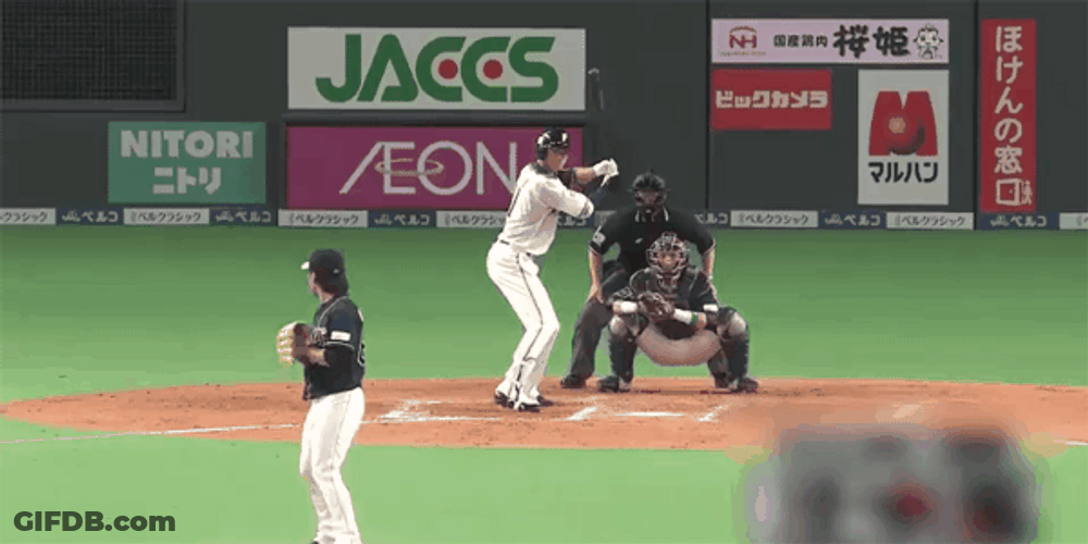 Running Baseball Home Run GIF