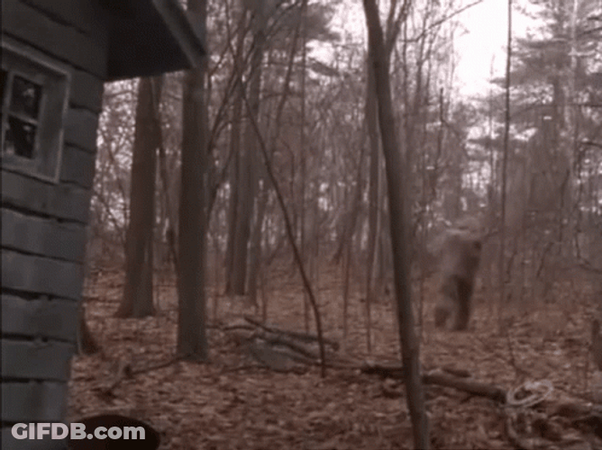 Running Big Foot GIF