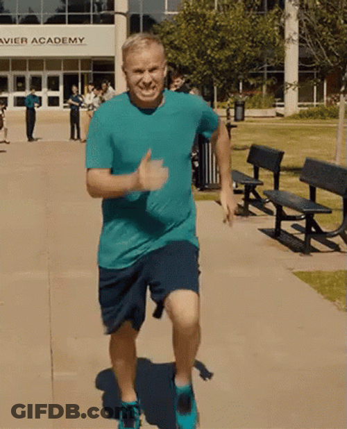 Running Cramp Painful Reaction GIF