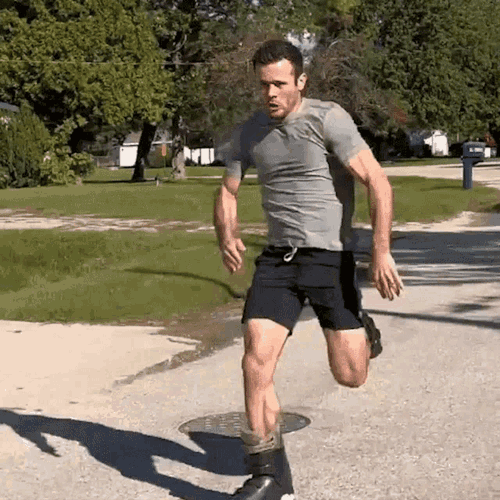 Running Daniel Labelle GIF
