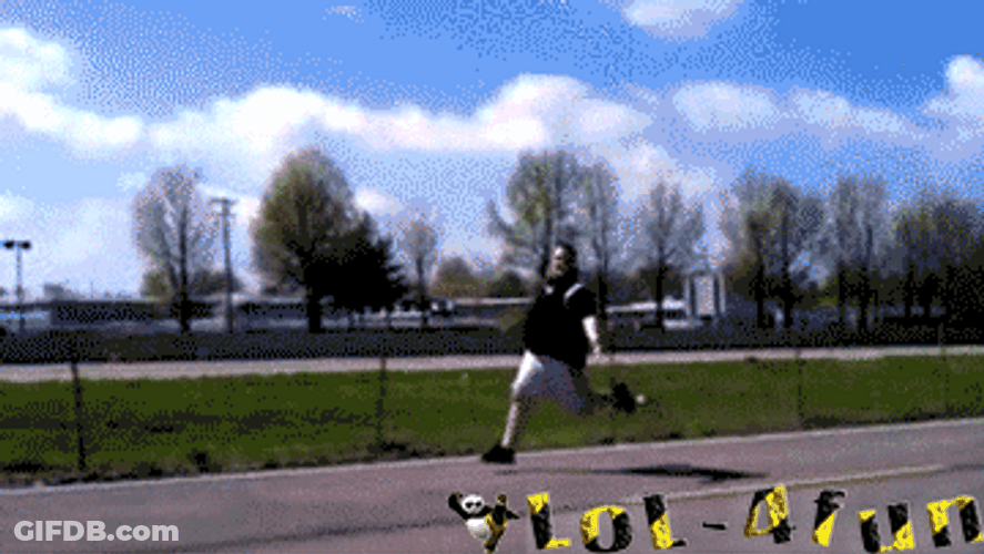 Running Fast Fail Attempt GIF