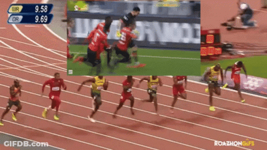 Running Fast Marathon Game GIF