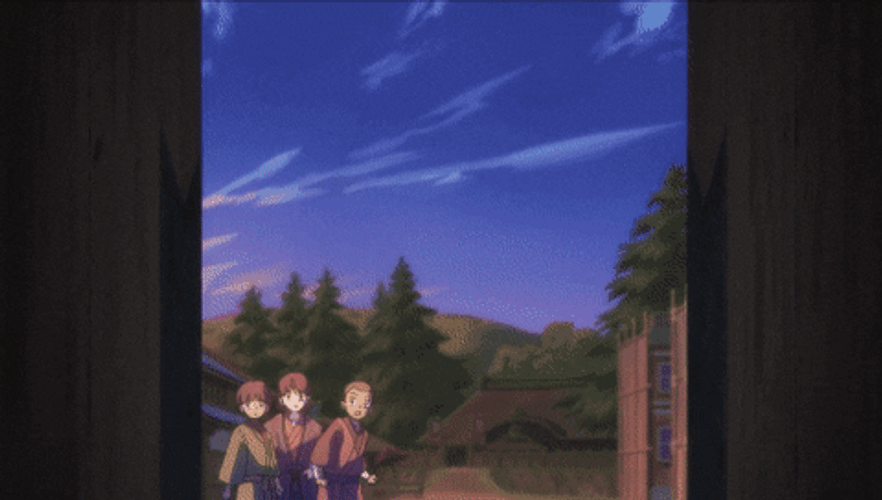 Running Fast Towards A Closing Door GIF