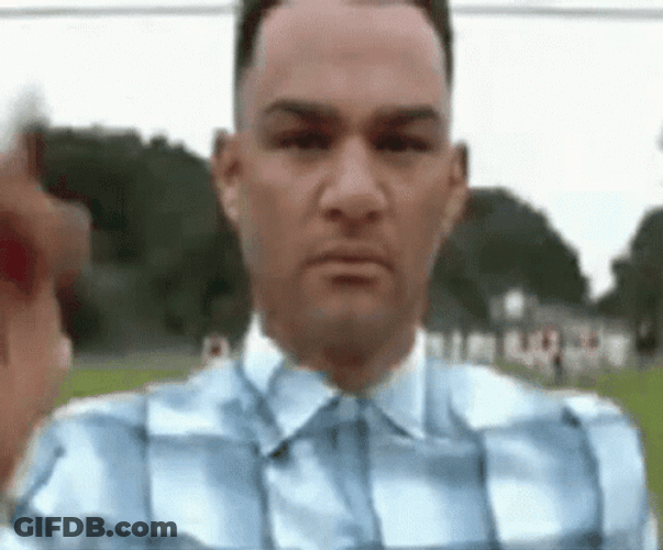 Running Forrest Gump With Swapped Face GIF