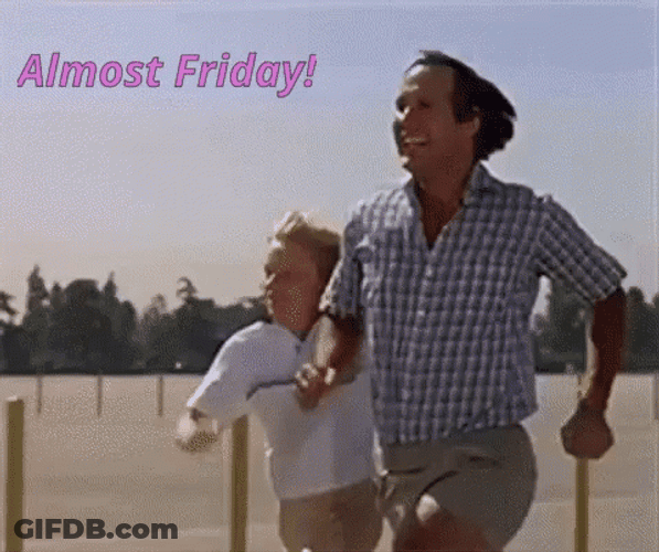 Running Happily Thursday Work Meme GIF