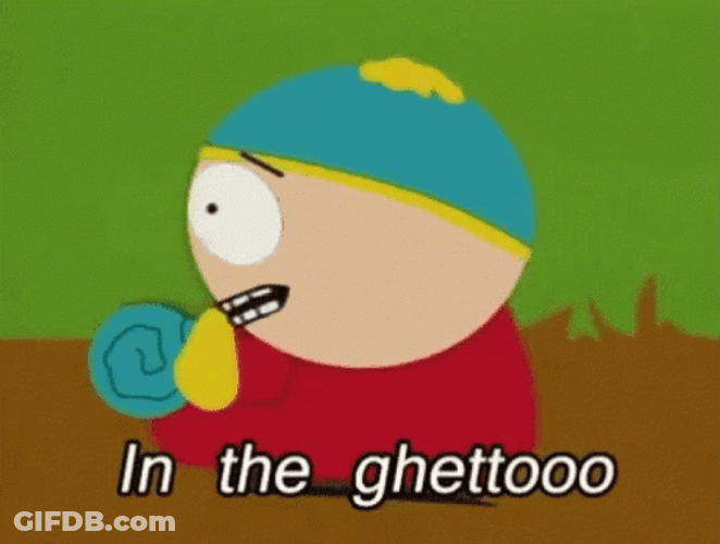 Running In The Ghetto GIF