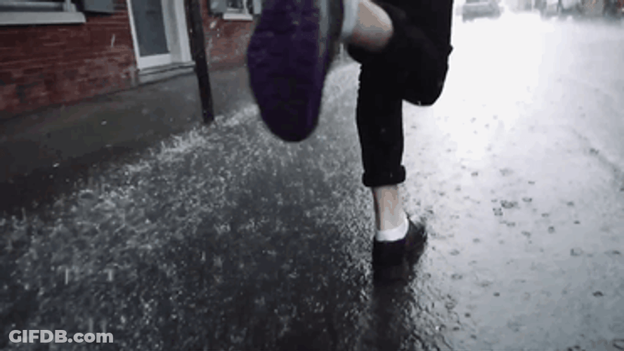 Running In The Rain GIF
