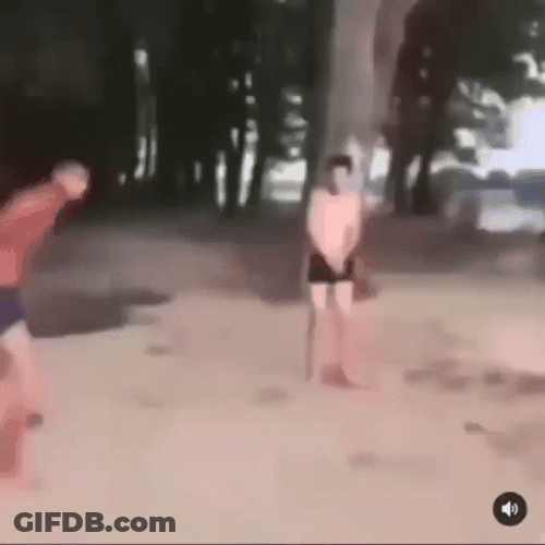 Running Jump Fails GIF
