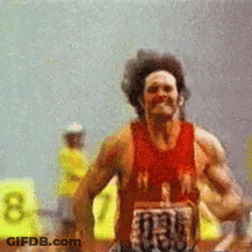 Running Man Bruce Gener Olympics Game GIF