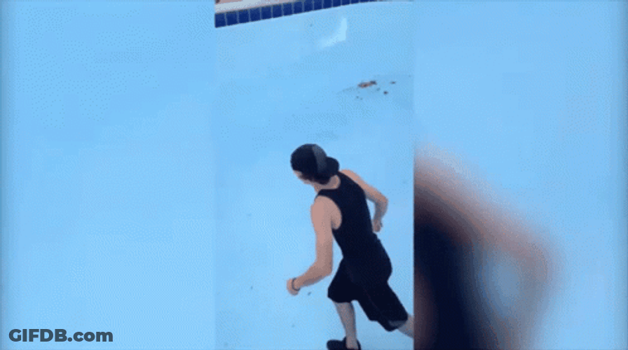 Running Man Dirty Pool Fails GIF