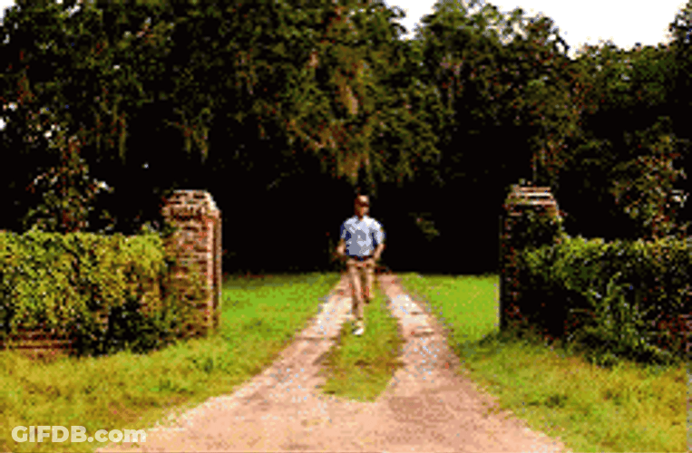 Running Man Forrest Gump Sprinting GIF