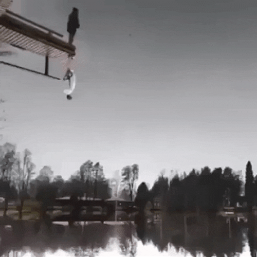 Running Man Illusion GIF