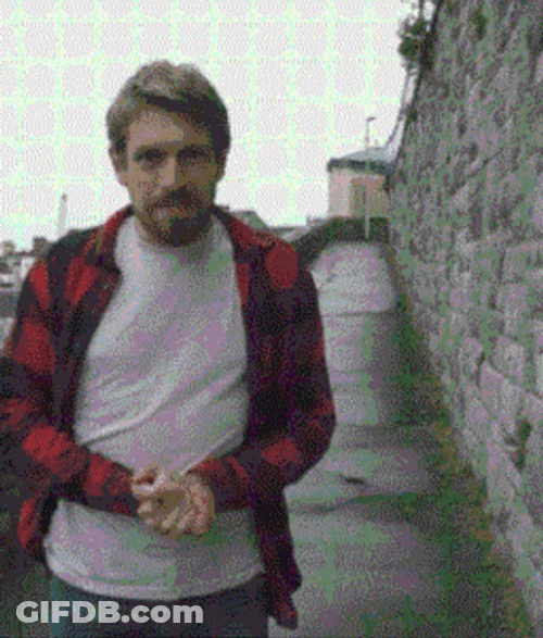 Running Man Speeding Away GIF