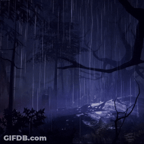 Running On Rainy Night GIF
