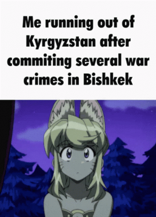 Running Out Of Kyrgyzstan GIF