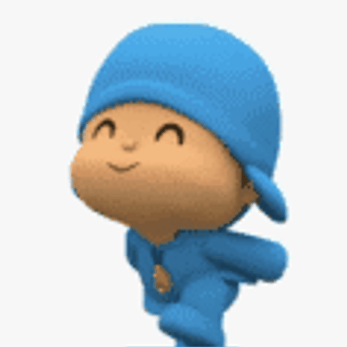 Running Pocoyo Cute GIF
