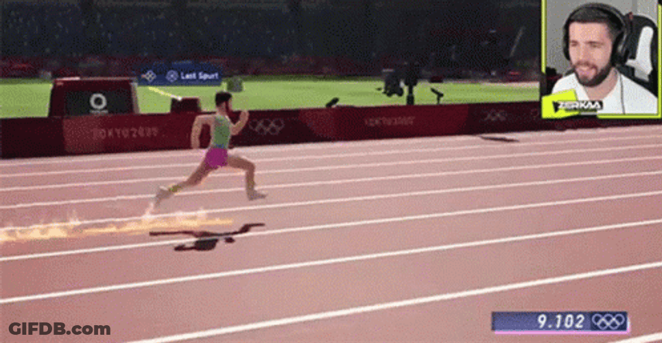 Running Race World Record GIF