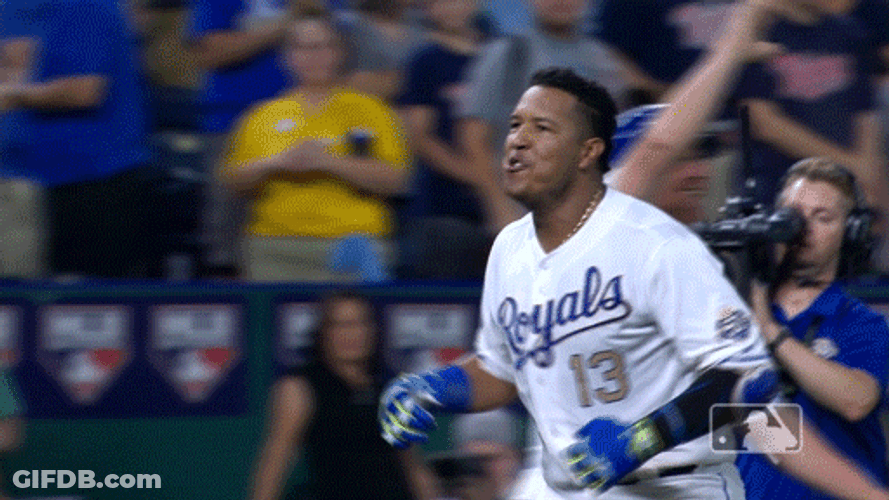 Running Shouting Salvy On Field GIF