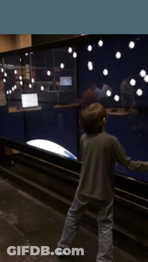 Running Sideways TV Game GIF