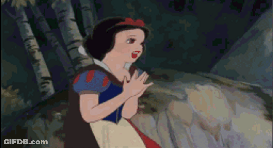 Running Snow White GIF
