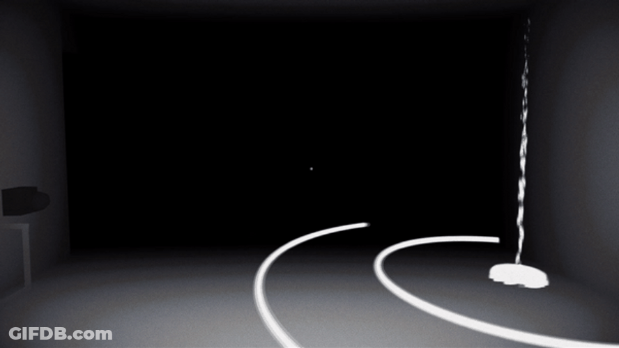 Running Water Sound Wave GIF