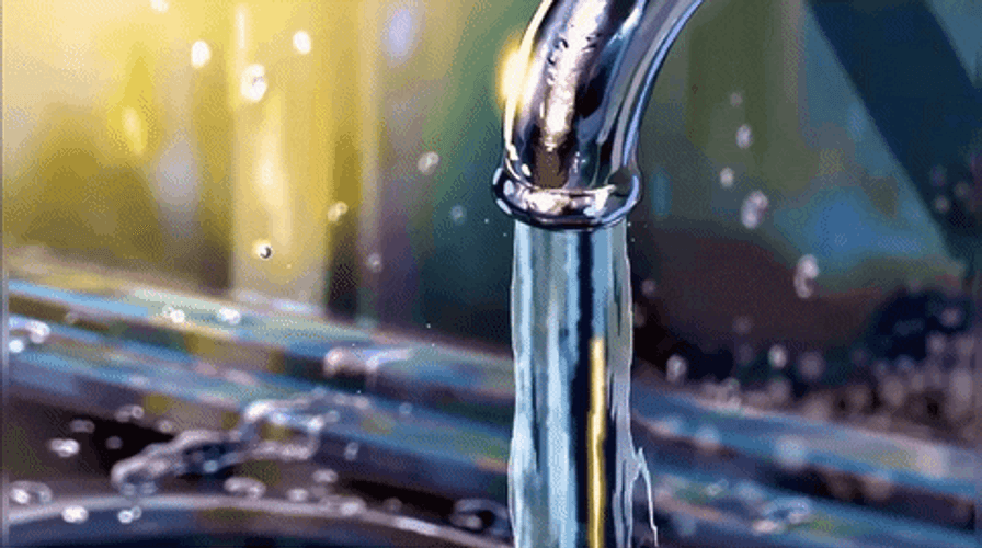 Running Water Tap Aesthetic GIF