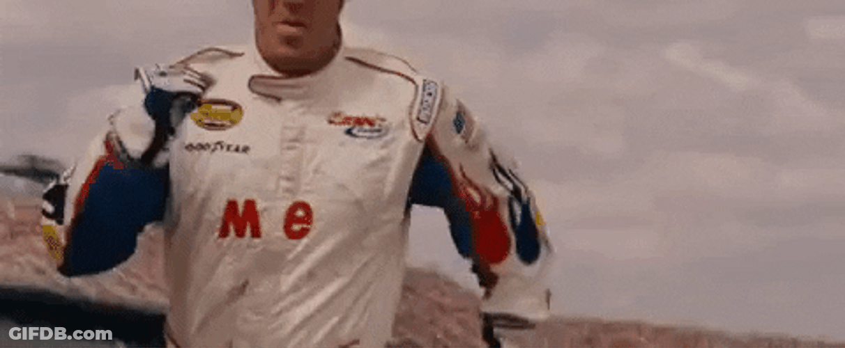 Running Will Talladega Nights GIF