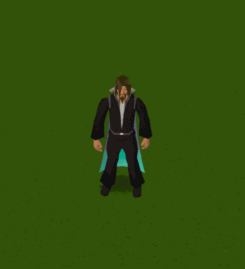 RunScape Guy Trying To Cook GIF