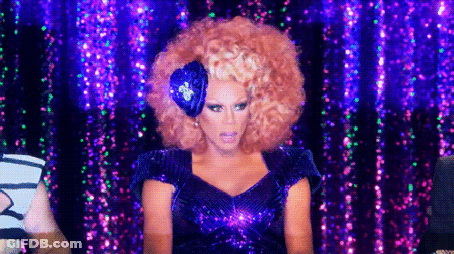 RuPaul Amazed Mind Blown Meme GIF