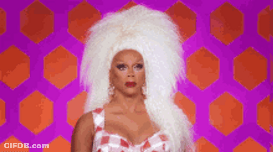 Rupaul Drag Queen Binoculars Clap GIF