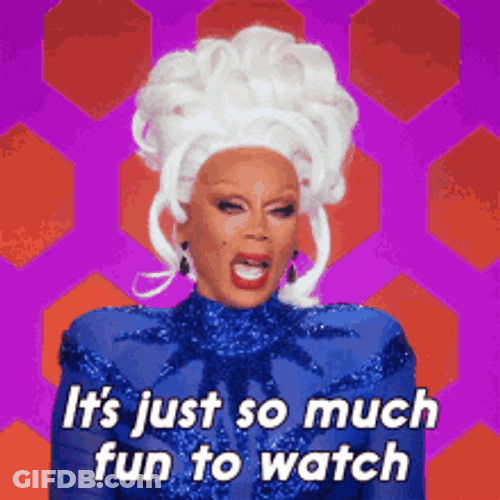 Rupaul Drag Queen Just Fun To Watch GIF
