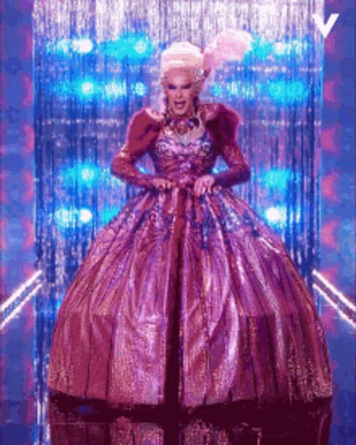Rupaul Drag Queen Runway Costume Reveal GIF