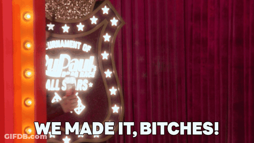 RuPaul's Drag Race All Stars Sign GIF