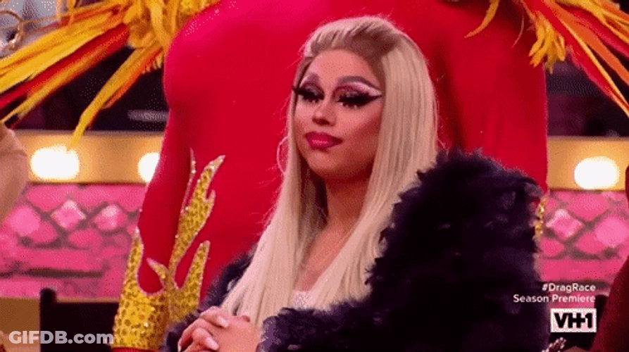 RuPaul Told You So Facial Expression GIF