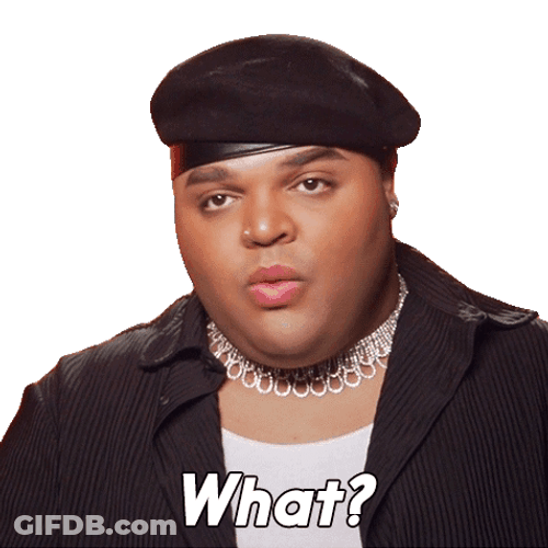 Rupauls Drag Race Kandy Muse Black Italian Bonnet GIF