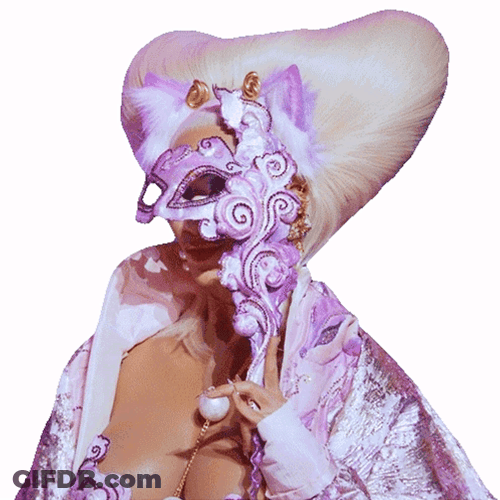 Rupauls Drag Race Plastique Tiara Masquerade GIF
