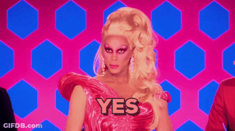 Rupual Yes Drag Race GIF