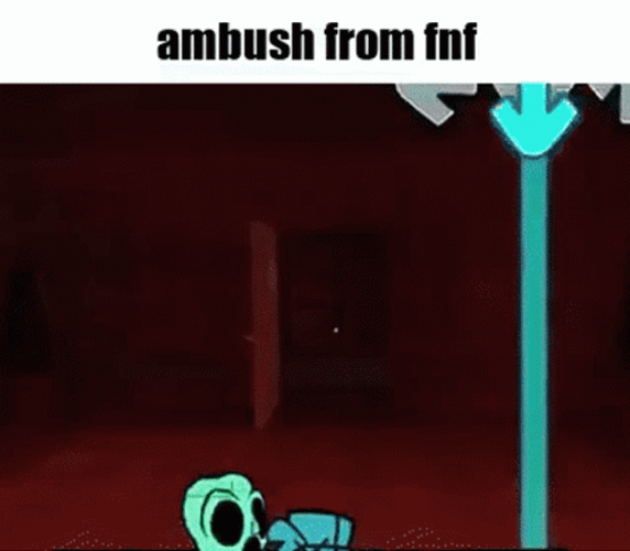 Rush Ambush Doors Video Game Meme GIF