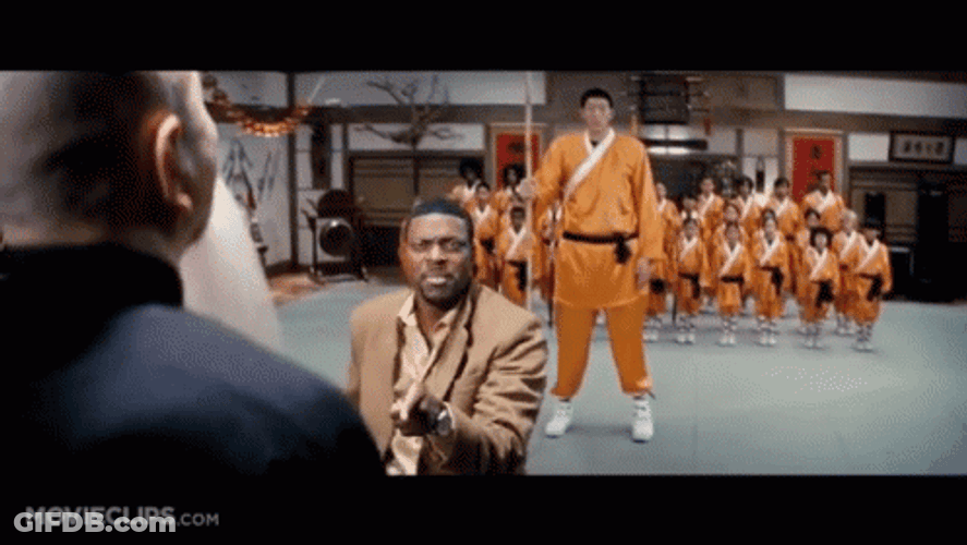 Rush Hour Chris Tucker Talking The Old Man GIF