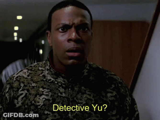 Rush Hour Detective Chris Tucker GIF