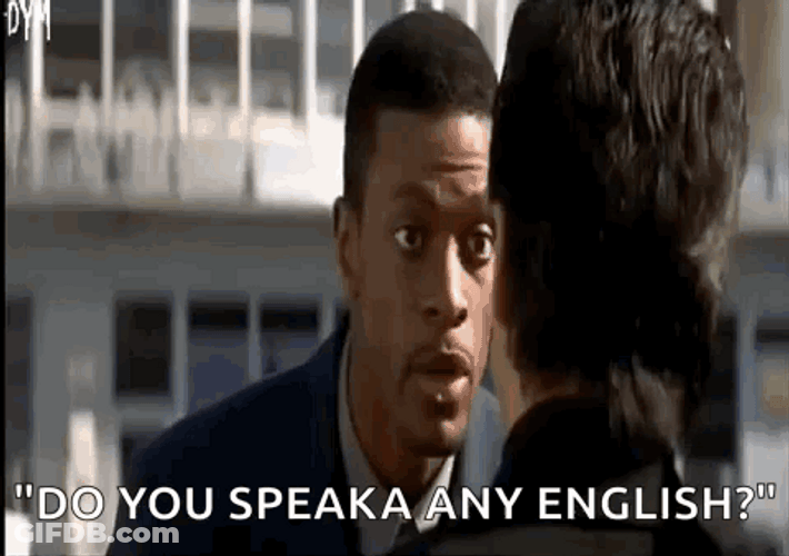 Rush Hour Do You Speak English GIF