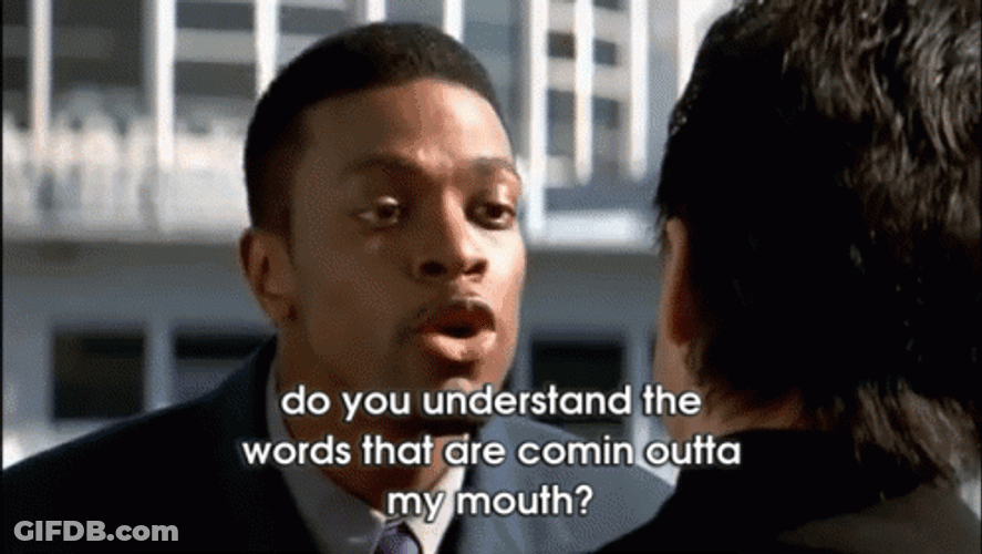 Rush Hour Do You Understand Chris Tucker GIF