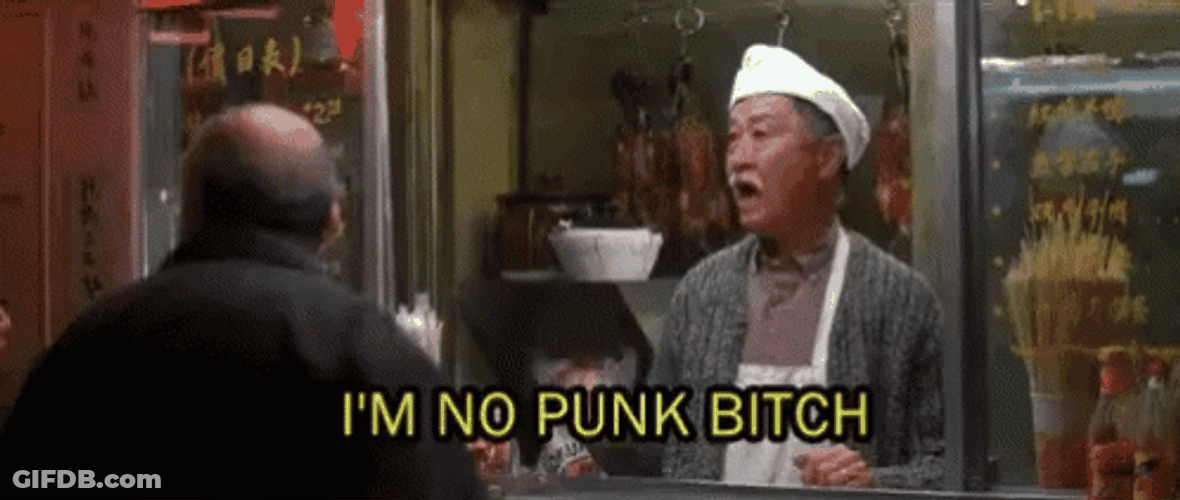 Rush Hour I'm No Punk GIF