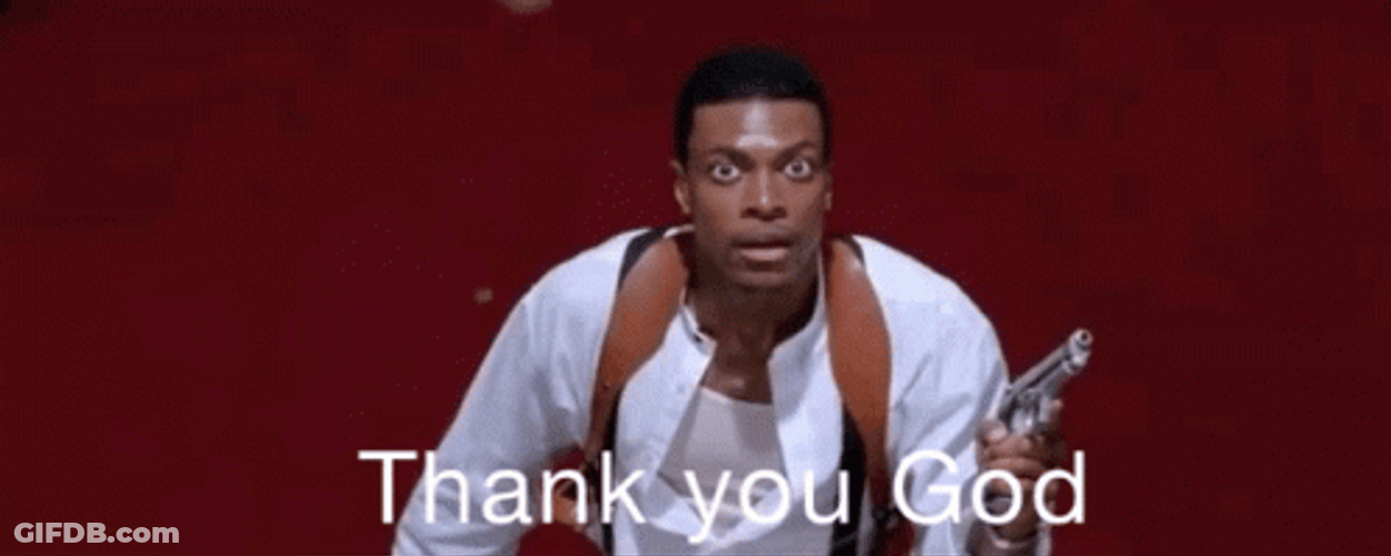 Rush Hour Thank You God GIF