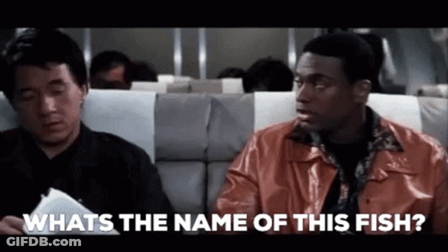Rush Hour What's The Name Of This Fish GIF