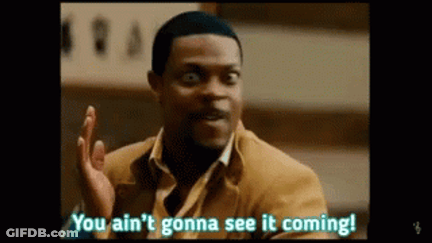 Rush Hour You Ain't Gonna See It Coming GIF