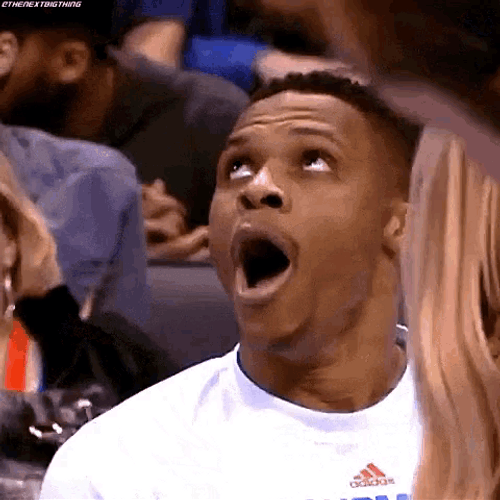 Russell Westbrook Bored Yawn GIF