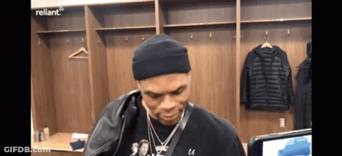 Russell Westbrook Good Mood GIF